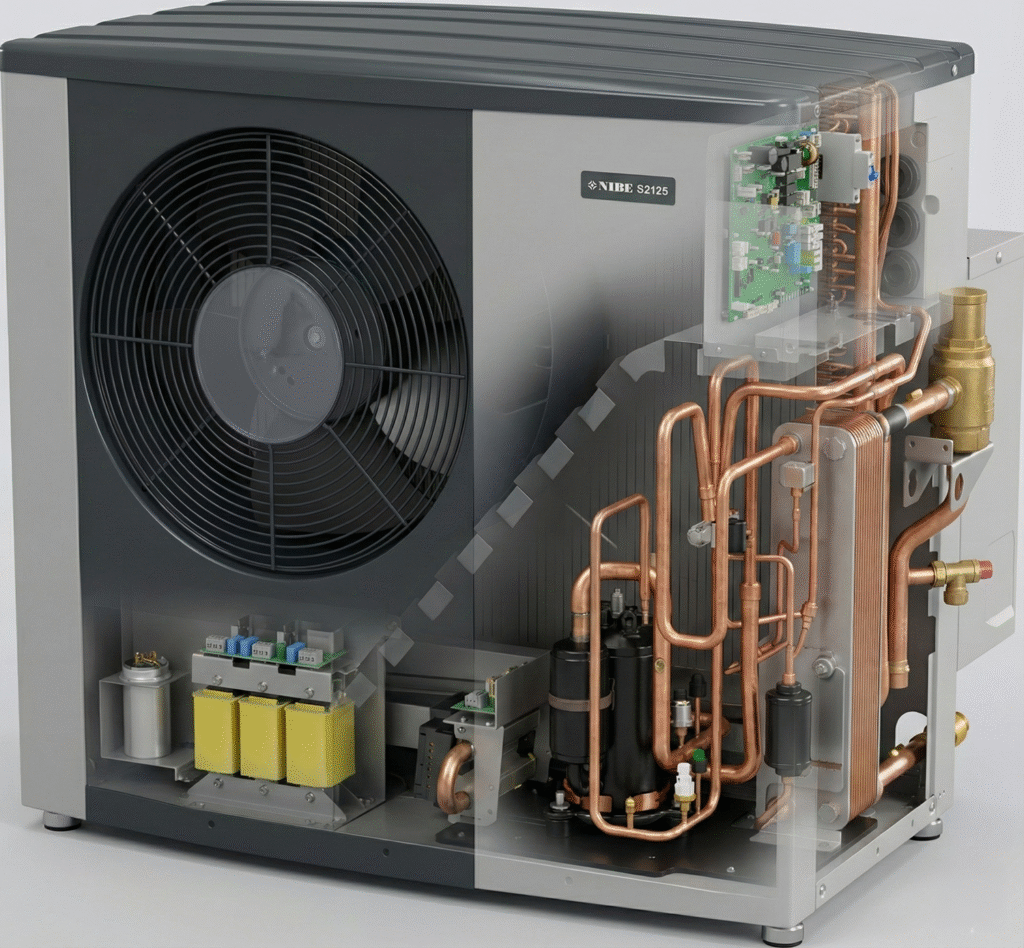 Õhk-vesi soojuspump NIBE S2125